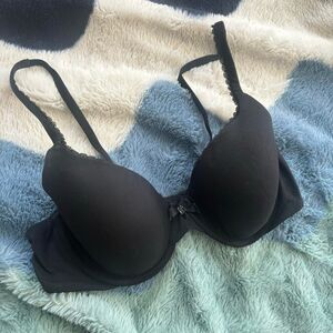 Victoria Secret Black Perfect Coverage Bra 34C